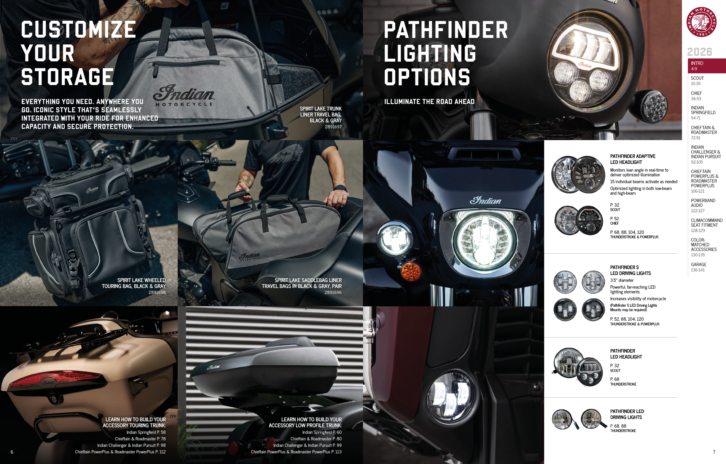 A magazine ad for a motorcycle features a man wearing a backpack and a helmet. The ad also includes a picture of a motorcycle with a man sitting on it. The ad is promoting storage options and lighting options for the motorcycle. AI generated content