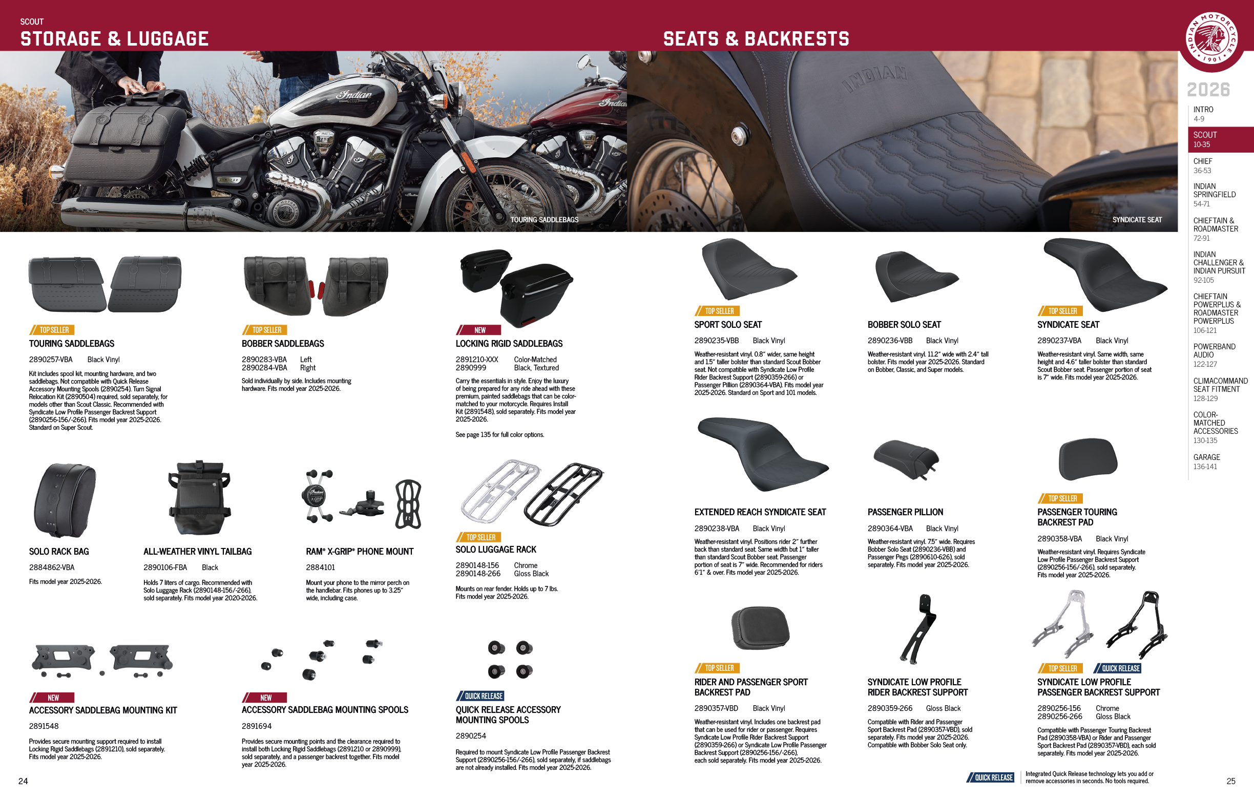 A website page with a list of motorcycle parts and accessories. AI generated content