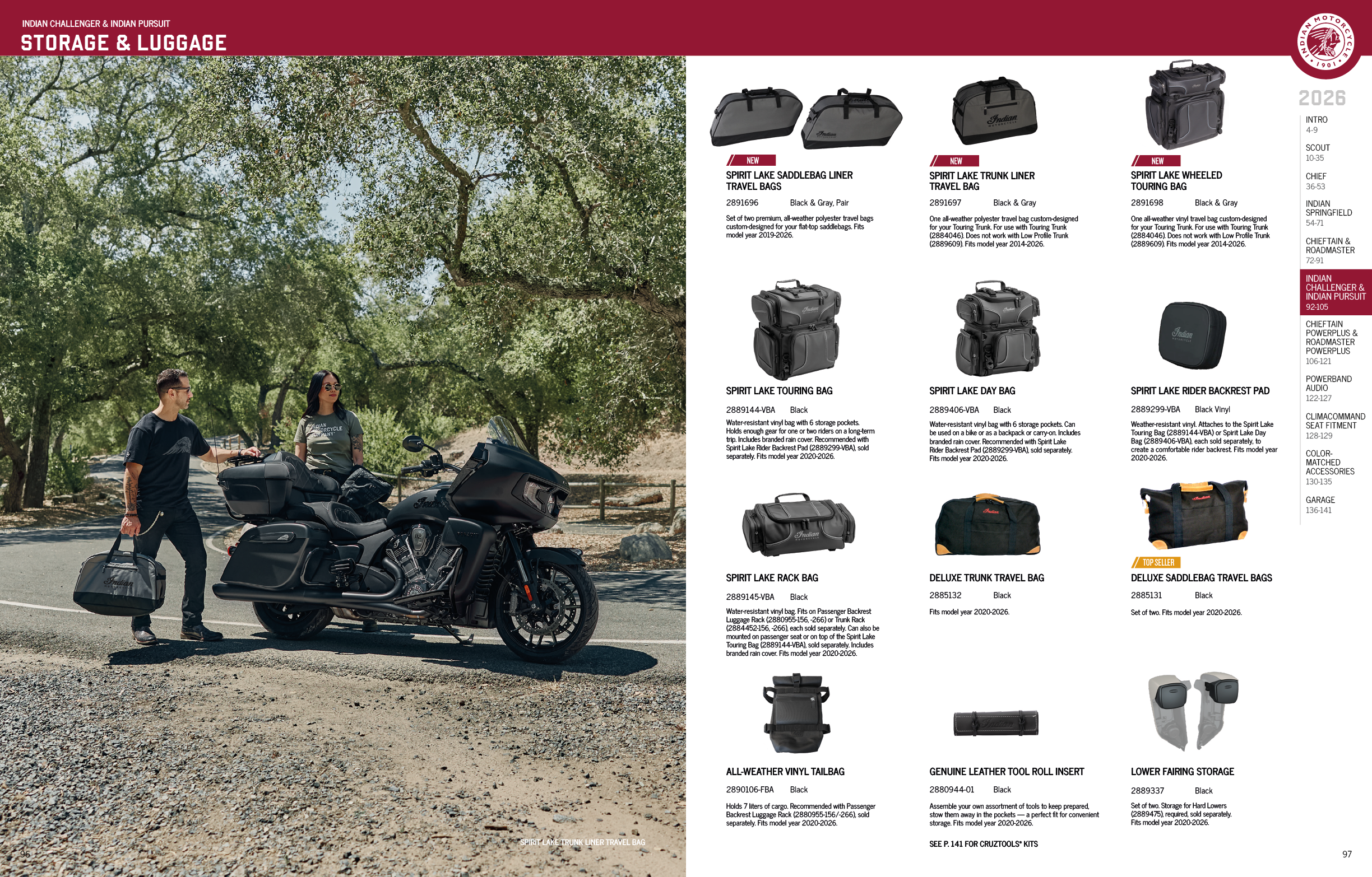 A magazine advertisement for motorcycle gear and accessories. AI generated content